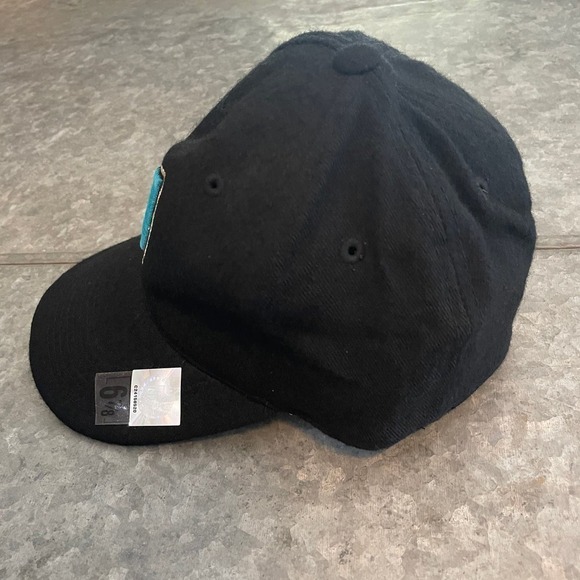 NWT Nike Jacksonville Jaguars Wool Fitted Cap 6 7/8 Team Official Sideline Hat - Picture 6 of 11